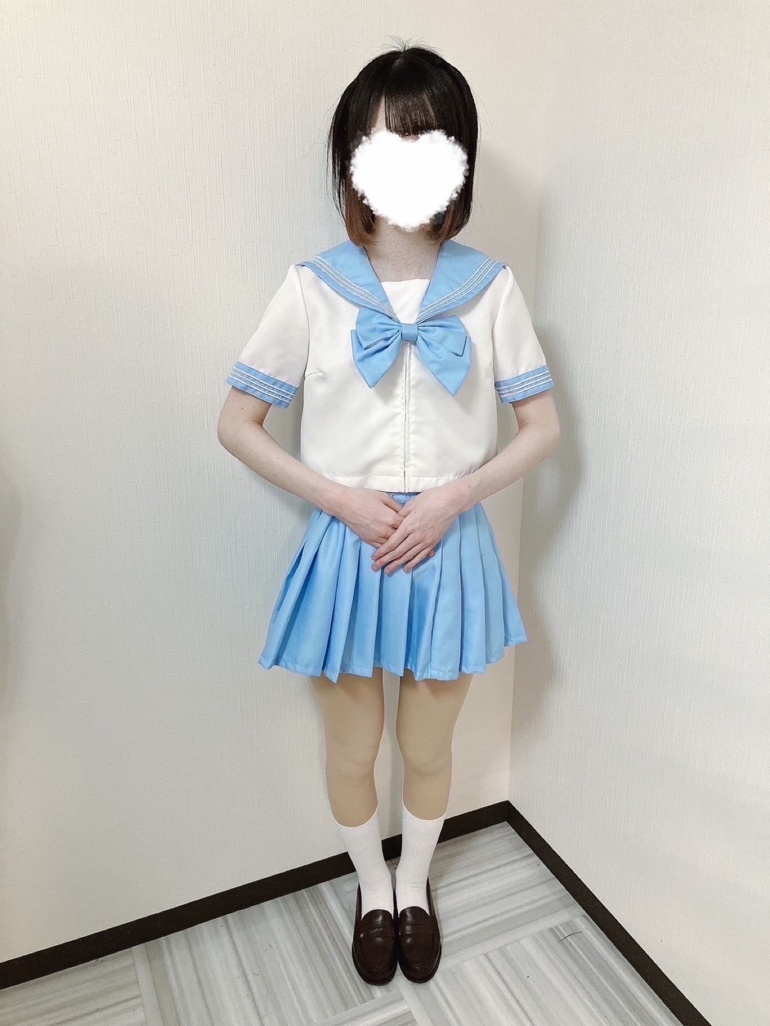 水色セーラー